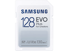 SAMSUNG Carte mémoire SDXC EVO Plus 2021 128 GB (MB-SC128K/EU)