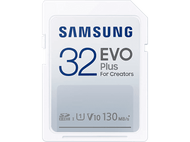 SAMSUNG Carte mémoire SDXC EVO Plus 2021 32 GB (MB-SC32K/EU)