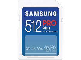 SAMSUNG Carte mémoire SDXC Pro Plus 2023 512 GB (MB-SD512S/EU)