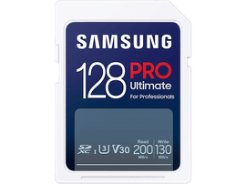 SAMSUNG Carte mémoire SDXC Pro Ultimate 128 GB avec adaptateur (MB-SY128SB/WW)