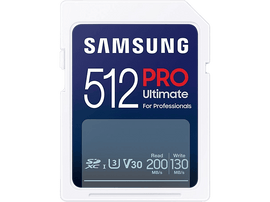 SAMSUNG Carte mémoire SDXC Pro Ultimate 512 GB (MB-SY512B/WW)