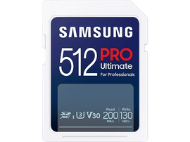 SAMSUNG Carte mémoire SDXC Pro Ultimate 512 GB (MB-SY512B/WW) 512 GB 130 Mbit/s