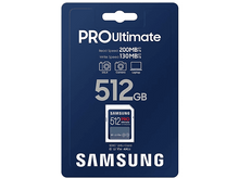 Charger l&#39;image dans la galerie, SAMSUNG Carte mémoire SDXC Pro Ultimate 512 GB (MB-SY512B/WW) 512 GB 130 Mbit/s
