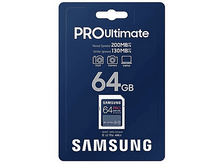 Charger l&#39;image dans la galerie, SAMSUNG Carte mémoire SDXC Pro Ultimate 64 GB (MB-SY64S/WW)
