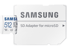 Charger l&#39;image dans la galerie, Adaptateur SD Samsung blanc pour carte microSD, avec le logo Samsung.
