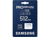 SAMSUNG Carte mémoire microSD Pro Ultimate 512 GB avec adaptateur SD (MB-MY512SA/WW)