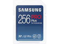 SAMSUNG Carte mémoire SD Pro Plus 256 GB (MB-SD256K/EU) 256 GB 120 Mbit/s