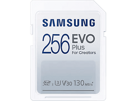 SAMSUNG Carte mémoire SDXC EVO Plus 2021 256 GB (MB-SC256K/EU)