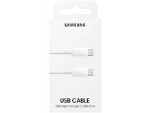 Charger l&#39;image dans la galerie, Un câble USB Type-C blanc Samsung dans son emballage.
