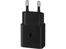 Charger l&#39;image dans la galerie, SAMSUNG Chargeur secteur + Câble USB-C Fast Charging 15 W Noir (EP-T1510XBEGEU)
