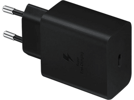 SAMSUNG Chargeur secteur + Câble USB-C Super Fast Charging 45 W Noir (EP-T4510XBEGEU)