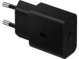 SAMSUNG Chargeur secteur USB-C Fast Charging 15 W Noir (EP-T1510NBEGEU)