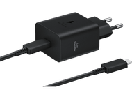 SAMSUNG Chargeur USB-C avec câble 45W Noir (EP-T4511XBEGEU)