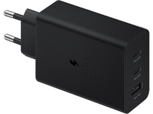 Charger l&#39;image dans la galerie, SAMSUNG Chargeur USB / USB-C Super Fast Charging 65 W Noir (EP-T6530NBEGEU)
