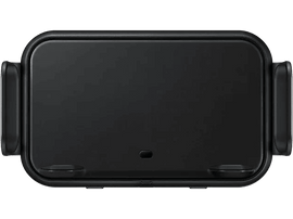 Support de téléphone de voiture noir avec bras de préhension de chaque côté.