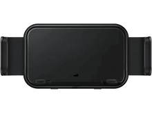 Charger l&#39;image dans la galerie, Support de téléphone noir pour voiture, avec un socle de chargement.
