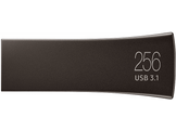 SAMSUNG Clé USB 3.1 256 GB BAR Plus (2020) Gris (MUF-256BE4/APC)