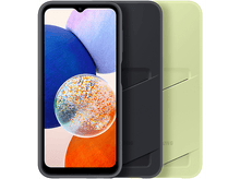 Charger l&#39;image dans la galerie, Un téléphone avec un étui, en noir, vert et bleu.
