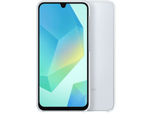 Charger l'image dans la galerie, Smartphone blanc avec écran affichant un design abstrait coloré.
