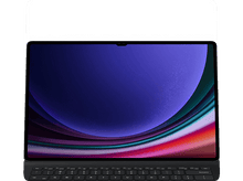 Charger l&#39;image dans la galerie, Une tablette avec clavier et écran affichant une image colorée.
