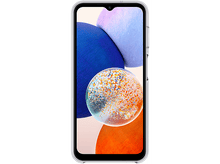 Charger l'image dans la galerie, Arrière d'un smartphone avec trois caméras et le logo Samsung, sur une surface noire.
