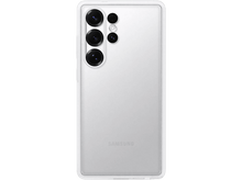 Charger l&#39;image dans la galerie, Coque de téléphone blanche avec trois caméras à l&#39;arrière.
