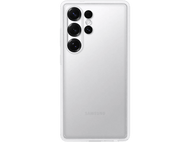 Coque de téléphone blanche avec trois caméras à l'arrière.