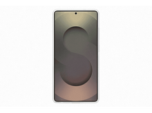 Charger l&#39;image dans la galerie, Écran de téléphone Samsung affichant un design en forme de lettre S sur fond neutre.

