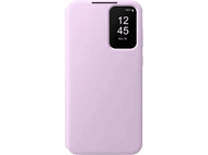 Coque de téléphone rose avec un écran affichant l'heure et le pourcentage de batterie.