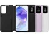 SAMSUNG Cover Galaxy A55 Smart View Wallet Noir (EF-ZA556CBEGWW)