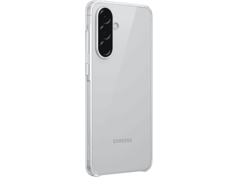 Un smartphone blanc avec des caméras à l'arrière. Il est sur fond noir.