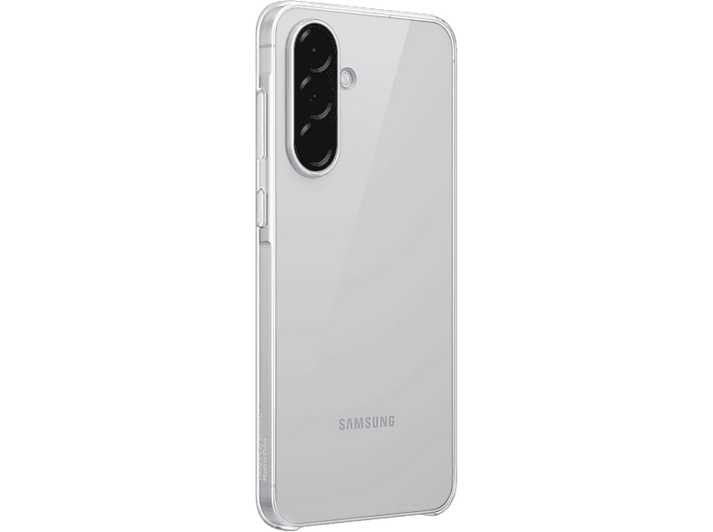 Un smartphone blanc avec des caméras à l'arrière. Il est sur fond noir.