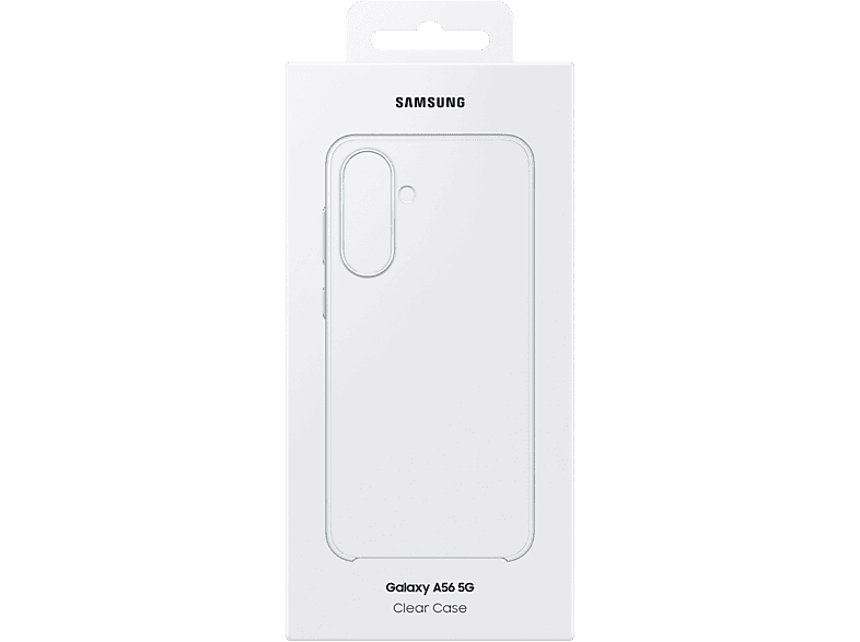 Emballage de coque de téléphone Samsung sur fond noir.