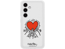 Charger l&#39;image dans la galerie, SAMSUNG Cover Galaxy S24 Flipsuit Keith Haring Blanc (EF-MS921CWEGWW)
