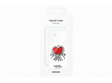 Charger l&#39;image dans la galerie, SAMSUNG Cover Galaxy S24 Flipsuit Keith Haring Blanc (EF-MS921CWEGWW)
