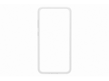 Charger l&#39;image dans la galerie, Une coque de téléphone transparente, vue latérale. Elle est sur un fond blanc.
