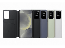 Charger l'image dans la galerie, Cinq coques de téléphone de différentes couleurs, avec un téléphone visible dans l'une. Fond blanc.
