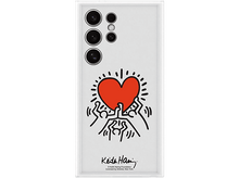 Charger l&#39;image dans la galerie, SAMSUNG Cover Galaxy S24 Ultra Flipsuit Keith Haring Blanc (EF-MS928CWEGWW)
