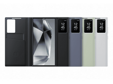 Charger l'image dans la galerie, Un téléphone avec une coque, avec cinq étuis noirs, bleus, violets, verts et blancs.
