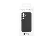 Charger l&#39;image dans la galerie, SAMSUNG Cover Galaxy S24 Vegan Leather Noir (GP-FPS921HCABW)
