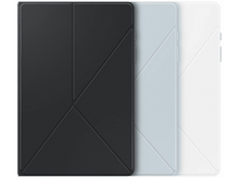 Charger l&#39;image dans la galerie, Trois étuis de téléphone en noir, bleu clair et blanc sur fond blanc.
