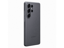 Charger l&#39;image dans la galerie, Coque de téléphone grise avec découpes pour caméra sur fond blanc.
