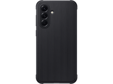 Charger l&#39;image dans la galerie, Coque de téléphone noire avec lignes verticales, avec des lentilles triples.
