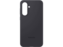 Charger l&#39;image dans la galerie, Une coque de téléphone Samsung gris foncé avec un trou pour l&#39;appareil photo et le nom de la marque.
