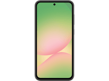 Charger l&#39;image dans la galerie, Un smartphone noir avec écran dégradé, isolé sur fond noir.
