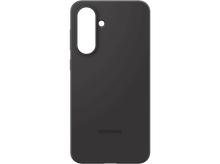 Charger l&#39;image dans la galerie, Une coque de téléphone gris foncé sur fond noir, avec le nom de la marque visible.
