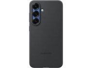 Coque de téléphone gris foncé avec trois lentilles de caméra. L'arrière montre la caméra.