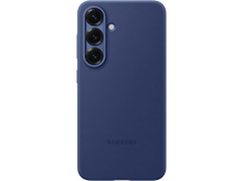 Charger l&#39;image dans la galerie, Une coque de téléphone bleu marine avec trois objectifs d&#39;appareil photo.
