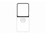 SAMSUNG Cover Silicone Z Flip 6 Transparent (EF-QF741CTEGWW) Coque de smartphone voor Samsung Galaxy Z Flip 6 Transparent