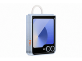 SAMSUNG Cover Silicone Z Flip 6 Transparent (EF-QF741CTEGWW) Coque de smartphone voor Samsung Galaxy Z Flip 6 Transparent